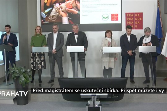 Před magistrátem se uskuteční sbírka. Přispět můžete i vy