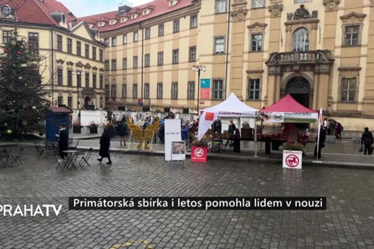 Primátorská sbírka i letos pomohla lidem v nouzi