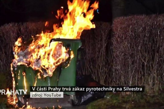 V části Prahy trvá zákaz pyrotechniky na Silvestra