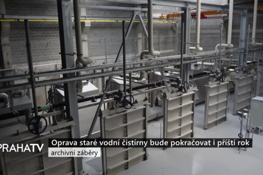 Oprava staré vodní čistírny bude pokračovat i příští rok