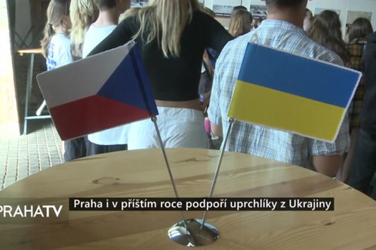 Praha i v příštím roce podpoří uprchlíky z Ukrajiny