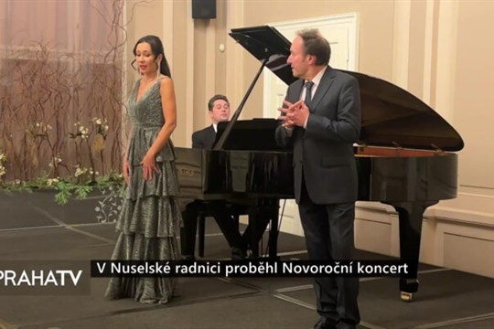 V Nuselské radnici proběhl Novoroční koncert
