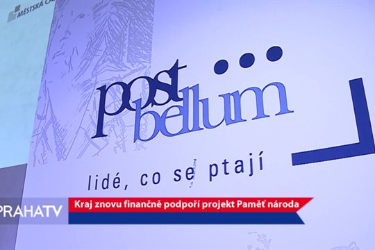 Kraj znovu finančně podpoří projekt Paměť národa