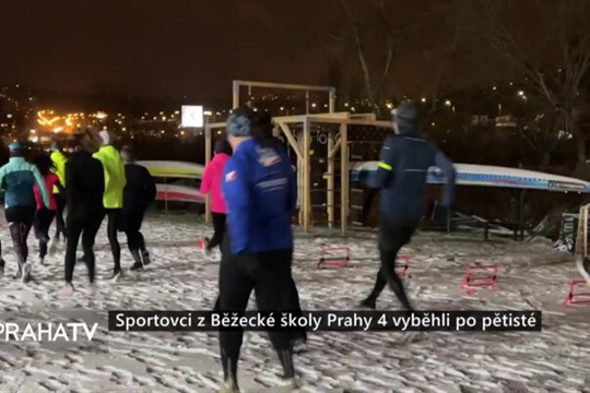 Sportovci z Běžecké školy Prahy 4 vyběhli po pětisté
