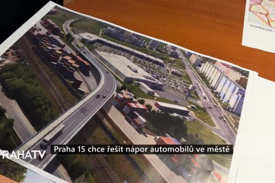 Praha 15 chce řešit nápor automobilů ve městě