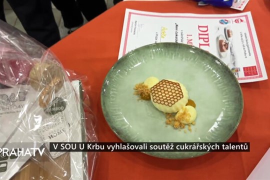 V SOU U Krbu vyhlašovali soutěž cukrářských talentů