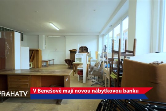 V Benešově mají novou nábytkovou banku