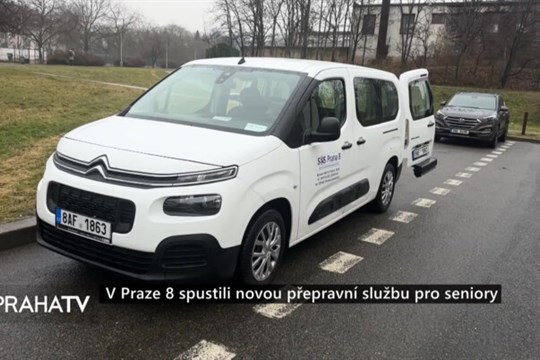 V Praze 8 spustili novou přepravní službu pro seniory
