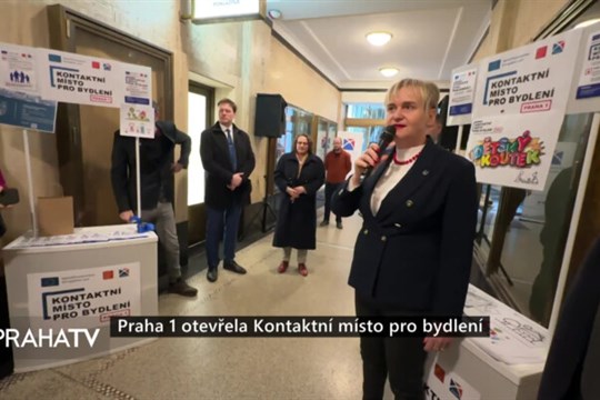 Praha 1 otevřela Kontaktní místo pro bydlení