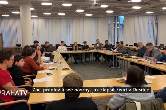 Žáci předložili své návrhy, jak zlepšit život v Desítce