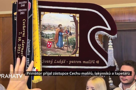 Primátor přijal zástupce Cechu malířů, lakýrníků a tapetářů