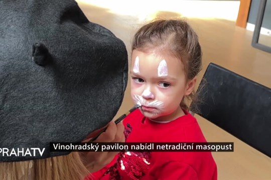 Vinohradský pavilon nabídl netradiční masopust