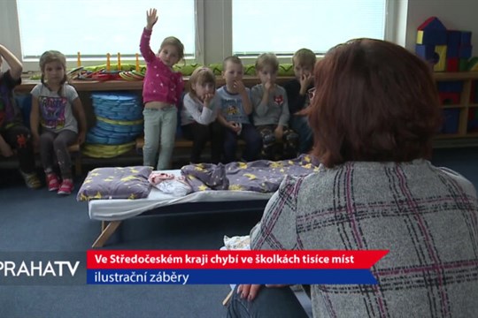 Ve Středočeském kraji chybí ve školkách tisíce míst