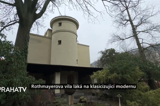 Rothmayerova vila láká na klasicizující modernu