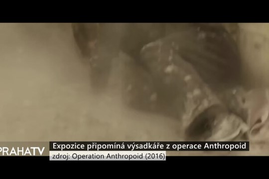 Expozice připomíná výsadkáře z operace Anthropoid