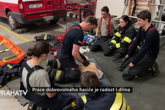 Práce dobrovolného hasiče je radost i dřina