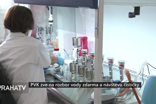 PVK zve na rozbor vody zdarma a návštěvu čističky