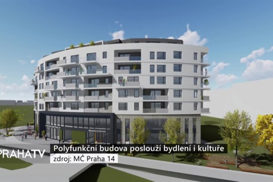 Polyfunkční budova poslouží bydlení i kultuře