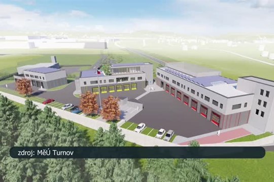 Výstavba zázemí pro IZS v Turnově je už za rohem