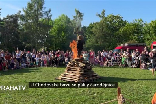 U Chodovské tvrze se pálily čarodějnice