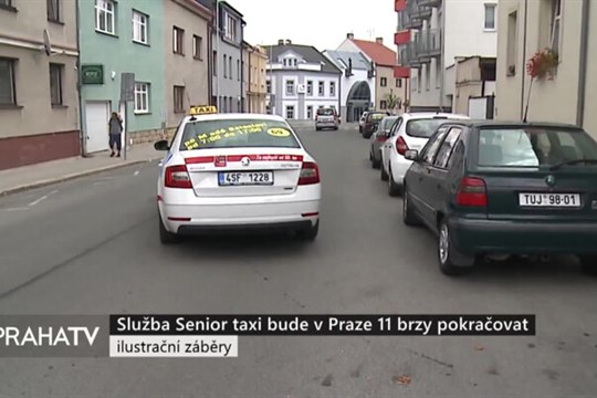 Služba Senior taxi bude v Praze 11 brzy pokračovat