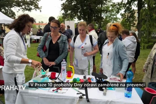 V Praze 10 proběhly Dny zdraví zaměřené na prevenci