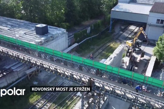 Kovonský most v Karviné je stržen, nový se bude stavět do konce listopadu