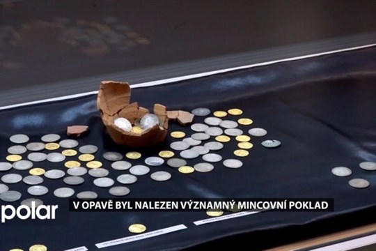 V Opavě byl nalezen mincovní poklad. Jde o nejvýznamnější nález v MSK za posledních 100 let