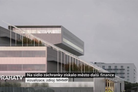Na sídlo záchranky získalo město další finance