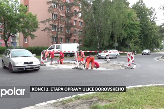 Aktuálně z Karviné: Končí 2. etapa opravy ulice Borovského