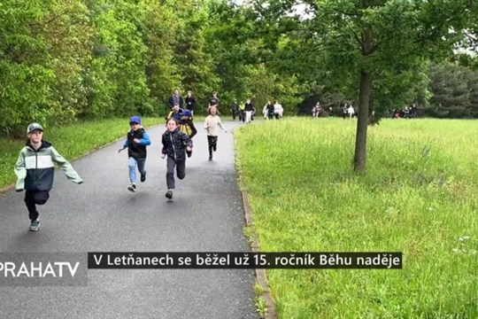 V Letňanech se běžel už 15. ročník Běhu naděje