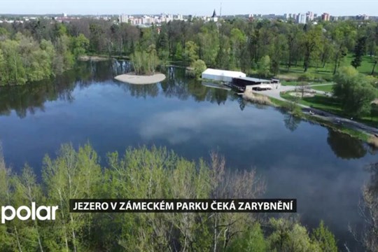 Na Lodičkách v Karviné se dokončují úpravy okolí, jezero se ještě zarybní