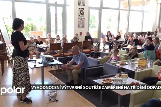 Odbor komunálních služeb karvinského magistrátu vyhodnotil a ocenil výtvarnou soutěž dětí