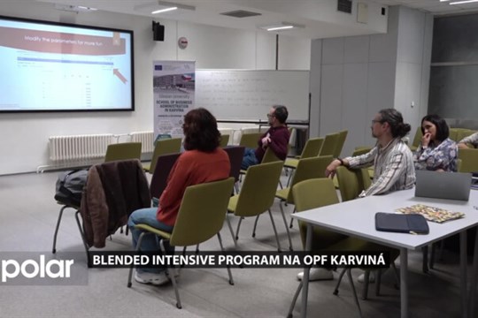 OPF Karviná hostila pedagogy ze zahraničí v rámci Blended intensive programu