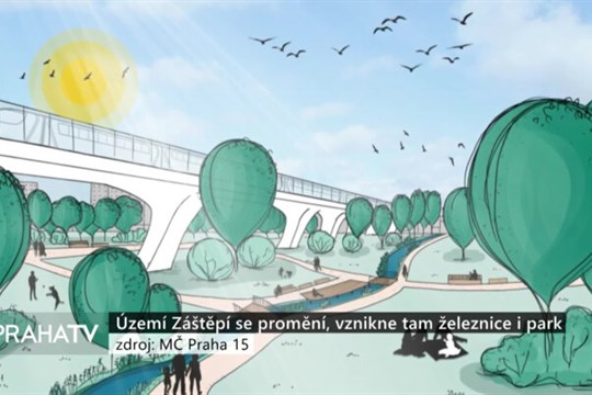 Území Záštěpí se promění, vznikne tam železnice i park
