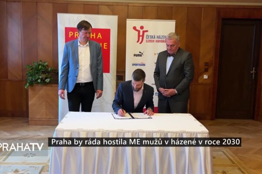 Praha by ráda hostila ME mužů v házené v roce 2030