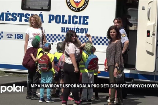 MP v Havířově uspořádala pro děti Den otevřených dveří, připojily se ostatní složky IZS