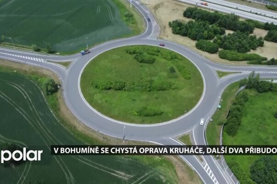 V Bohumíně se chystá oprava kruhového objezdu, další dva nové se připravují