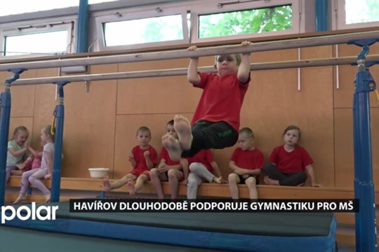 Havířov dlouhodobě podporuje gymnastiku pro MŠ, děti učí bývalý olympionik