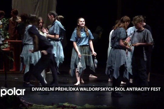 Divadelní přehlídka waldorfských škol AntraCity fest má nově mezinárodní rozměr