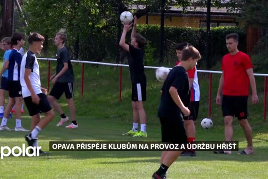 Opava přispěje klubům na provoz a údržbu hřišť díky změně pravidel na přidělování finančních prostředků