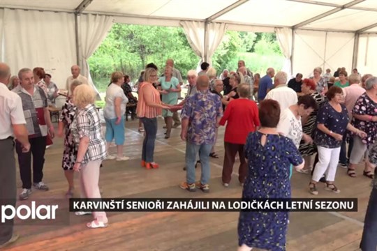 Karvinští senioři zahájili na Lodičkách letní sezonu