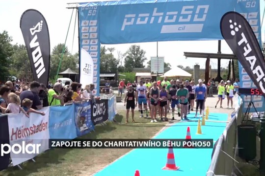 Zapojte se do charitativního běhu POHO50, koná se 22. června 2024
