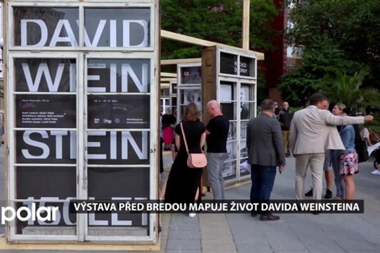 Opava si připomíná 150 let od narození Davida Weinsteina unikátní výstavou před Bredou