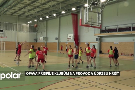 Opava přispěje klubům na provoz a údržbu sportovišť. Z rozpočtu vyčlenila 2 miliony
