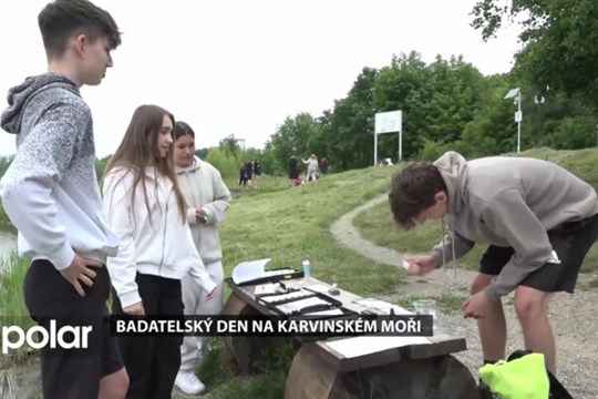 Studenti SZŠ Karviná zažili Badatelský den na Karvinském moři