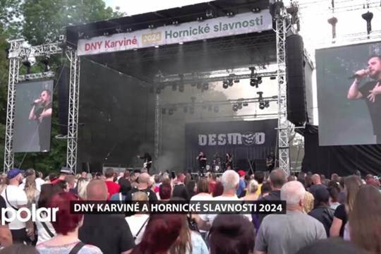 Společné dvoudenní Dny Karviné a Hornické slavnosti se vydařily
