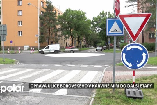 Řidiče čeká další omezení na ulici Borovského, tento týden začíná poslední etapa opravy