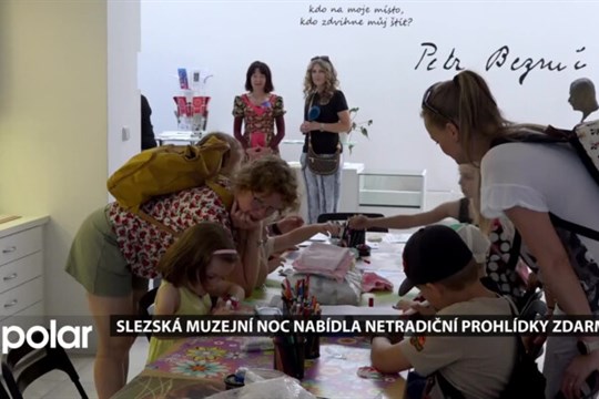 Slezská muzejní noc nabídla netradiční prohlídky zdarma. Navštívily ji tisíce lidí