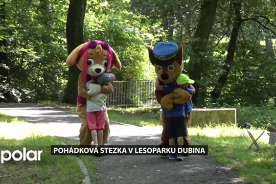 Pohádkovou stezkou v lesoparku Dubina se prošly desítky karvinských dětí